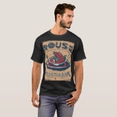 "Rouse Restaurant" Kulinarisches T-Shirt (Vorne ganz)
