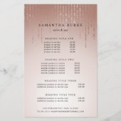 Roush Rain Pricing & Services Flyer (Vorne)