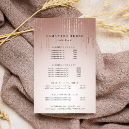 Roush Rain Pricing & Services Flyer