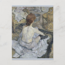 Rousse La Toilette von Henri de Toulouse-Lautrec Postkarte