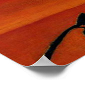 Rousseau - Bouquet von Blume mit einer Zweigstelle Poster (Ecke)