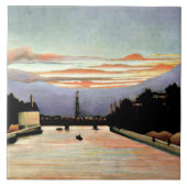 Rousseau - Der Eiffelturm, schöne Kunst Fliese (Vorderseite)