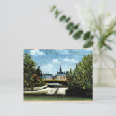 Rousseau - Die Ile de la Cite, schöne Kunst Postkarte (Stehend Vorderseite)