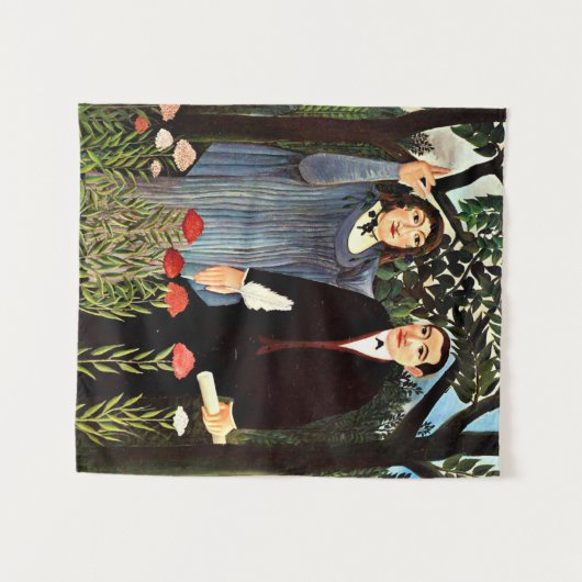 Rousseau - Die Maus Inspiriere den Dichter Wandteppich (Vorderseite (Horizontal))