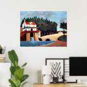 Rousseau - Die Mühle Poster (Heimbüro)
