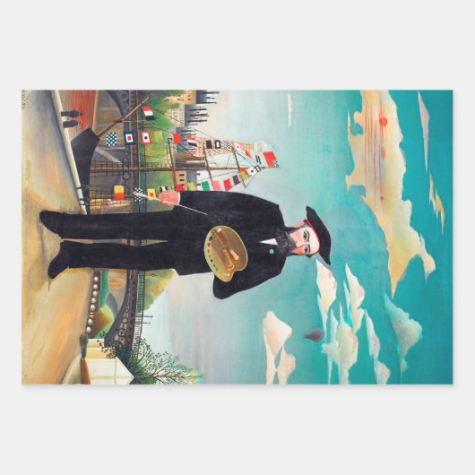 Rousseau Geschenkpapier Set (Vorderseite 3)