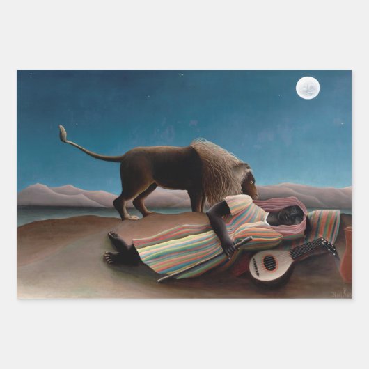 Rousseau Geschenkpapier Set (Vorderseite)