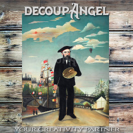 Rousseau - Ich selbst - Portrait - Landschaft - De Seidenpapier