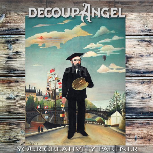 Rousseau - Ich selbst - Portrait - Landschaft - De Seidenpapier