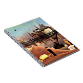 Rousseau - Ile Saint Louis und Notre Dame Notizblock (Rechte Seite)