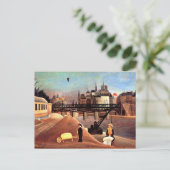 Rousseau - Ile Saint Louis und Notre Dame Postkarte (Stehend Vorderseite)
