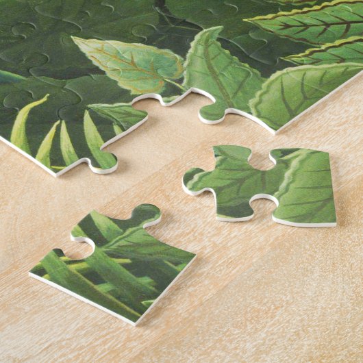 Rousseau Jungle Tropical Lion Kunst, Dichtung und  Puzzle (Seite)