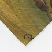 Rousseau Jungle Tropical Tiger Art Fleecedecke (Ecke)