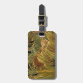 Rousseau Jungle Tropical Tiger Art Gepäckanhänger (Vorderseite vertikal)