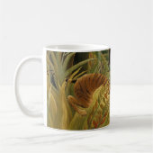 Rousseau Jungle Tropical Tiger Art Kaffeetasse (Links)
