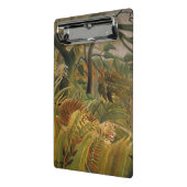 Rousseau Jungle Tropical Tiger Art Mini Klemmbrett (Gewinkelt2)