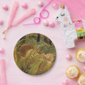 Rousseau Jungle Tropical Tiger Art Pappteller (Party)