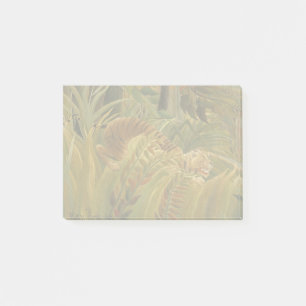 Rousseau Jungle Tropical Tiger Art Post-it Klebezettel