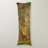 Rousseau Jungle Tropical Tiger Art Seitenschläferkissen (Vorderseite Vertikal)