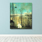 Rousseau - Karneval Abend Leinwanddruck (Insitu (Holzboden))