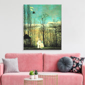 Rousseau - Karneval Abend Leinwanddruck (Insitu (Wohnzimmer))