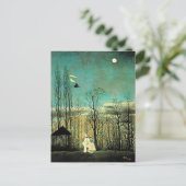 Rousseau - Karneval Abend Postkarte (Stehend Vorderseite)