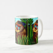 Rousseau - Mandril im Dschungel (Anpassung) Kaffeetasse (VorderseiteRechts)