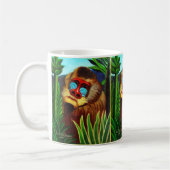 Rousseau - Mandril im Dschungel (Anpassung) Kaffeetasse (Links)