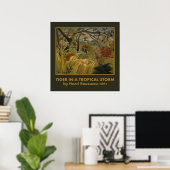 Rousseau’s Tiger-Plakat Poster (Heimbüro)