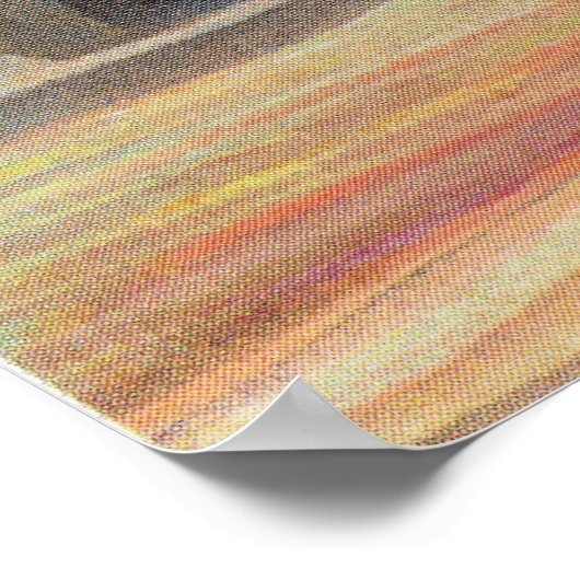 Rousseau - Seine- und Eiffelturm Poster (Ecke)