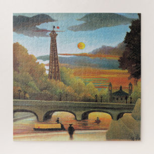 Rousseau - Seine- und Eiffelturm Puzzle