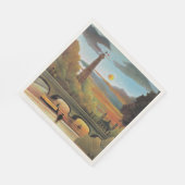 Rousseau - Seine- und Eiffelturm Serviette (Ecke)