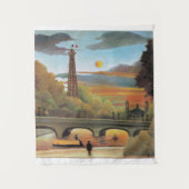 Rousseau - Seine- und Eiffelturm Wandteppich (Vorderseite)
