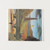 Rousseau - Seine- und Eiffelturm Wandteppich (Vorderseite (Horizontal))