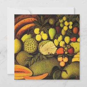 Rousseau - Stillleben mit exotischen Früchten, fei Karte