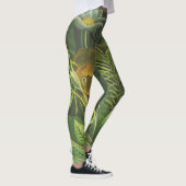 Rousseau Tropischer Jungle Löwenmalerei Leggings (Rechts)