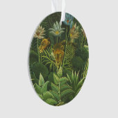 Rousseau Tropischer Jungle Löwenmalerei Ornament (Vorderseite)