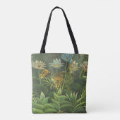 Rousseau Tropischer Jungle Löwenmalerei Tasche (Rückseite)