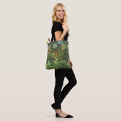 Rousseau Tropischer Jungle Löwenmalerei Tasche (Am Model)