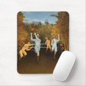 Rousseaus Fußball-Spieler-Mousepad Mousepad (Mit Mouse)