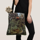 Rousseau's Hungry Lion Art Taschen (Von Nahem)