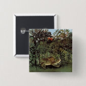 Rousseau's Hungry Lion Taste Button (Vorne & Hinten)