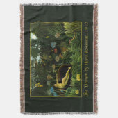 Rousseaus Kunstschmiededecke "Der Traum" Decke (Vorderseite Vertikal)