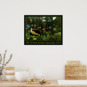 Rousseaus Poster "Der Traum" (Küche)