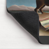 Rousseaus schlafende Sinti und Roma-Mousepad Mousepad (Ecke)