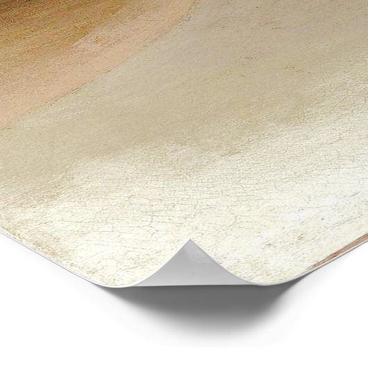 Rousseaus "The Sleeping Sinti und Roma" (1897) Poster (Ecke)