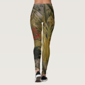 Rousseaus Tiger-Kunst-Leggings Leggings (Rückseite)