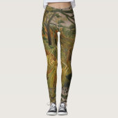 Rousseaus Tiger-Kunst-Leggings Leggings (Vorderseite)
