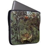 Rousseaus Tiger-Laptop-Ärmel Laptopschutzhülle (Vorne Rechts)