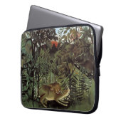 Rousseaus Tiger-Laptop-Ärmel Laptopschutzhülle (Vorderseite Links)